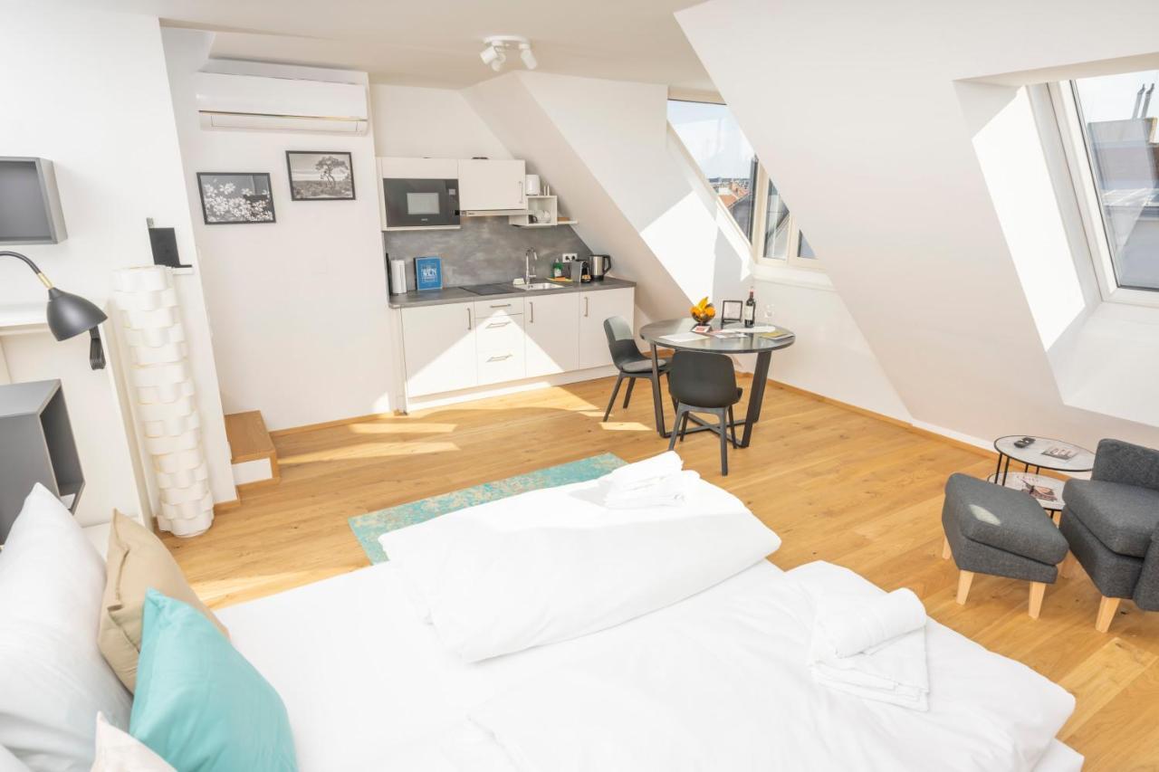 Rooftop Apartments Mit Grosser Terrasse Vienna Esterno foto