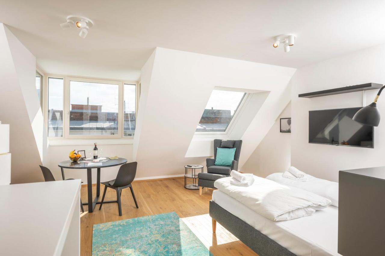 Rooftop Apartments Mit Grosser Terrasse Vienna Esterno foto