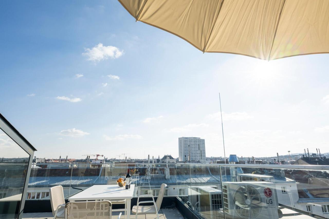 Rooftop Apartments Mit Grosser Terrasse Vienna Esterno foto