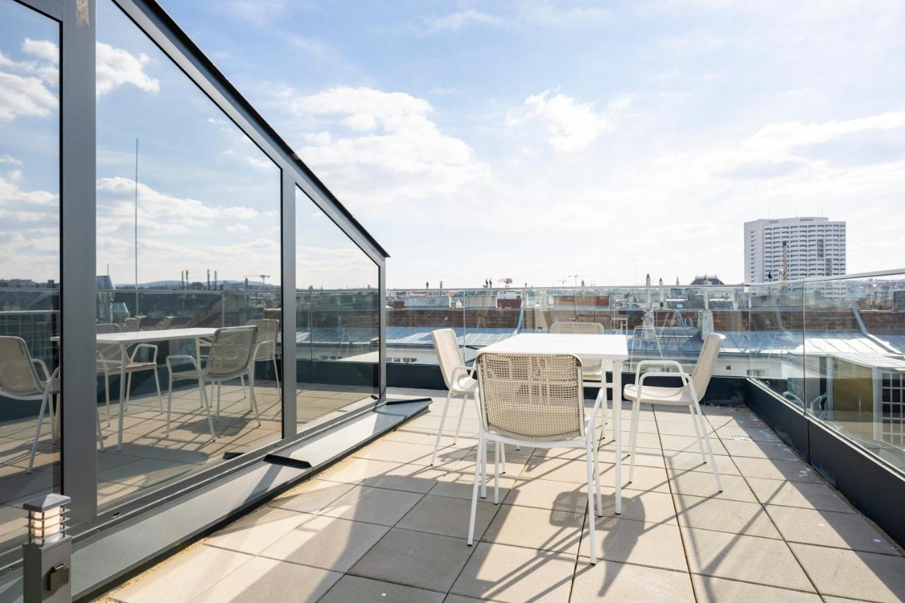 Rooftop Apartments Mit Grosser Terrasse Vienna Esterno foto