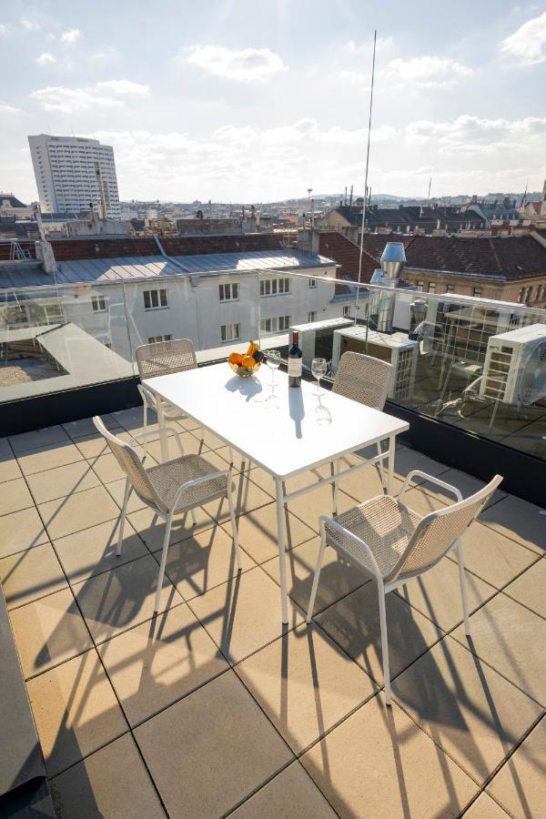 Rooftop Apartments Mit Grosser Terrasse Vienna Esterno foto